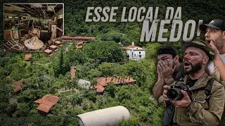 HOTEL ABANDONADO NA FLORESTA QUE PERTENCEU A MILIONÁRIOS. NOS FEZ TEMER PELO PIOR APÓS DESCOBERTAS! 