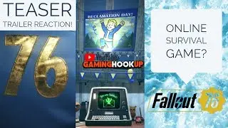 Fallout 76 Multiplayer Only Survival RPG? | TEASER REACTION | 