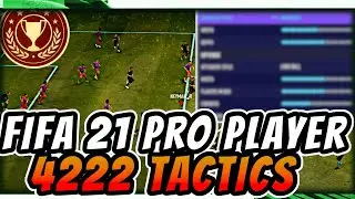 FIFA 21 BEST *POST PATCH* PRO PLAYER ELITE 1 4222 CUSTOM TACTICS AND INSTRUCTIONS FOR ULTIMATE TEAM