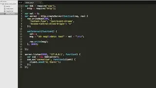 HTML5 Server Sent events in 5 minutes