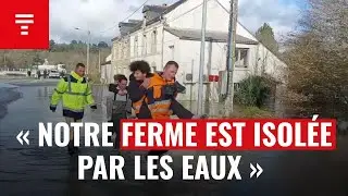 Malestroit, Quimper, Quimperlé : les inondations se poursuivent en Bretagne