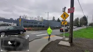 FLIR TrafiOne Passive Ped Detection with APS (Video 2)