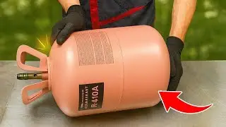 Никто не знает всех скрытых применений старых газовых баллонов! Используйте их повторно, и вы будет
