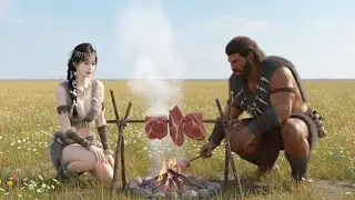 Life 2.9 Million Years Ago: How To Start Homo Habils Hunt VS Giant Monitor Lizard