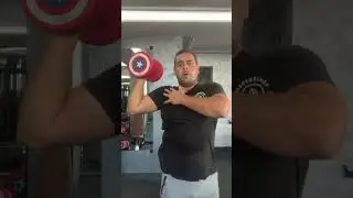 15 KILO 1 overhead press AIR STAY AWAY FROM STEROIDS #boxing #lifter #motivational