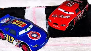 Disney Pixar cars Todd Marcus & Ralph Carlo (no stall & lil Torquey pistons) #123 & #117 review￼￼￼