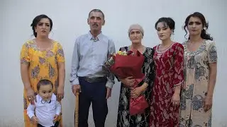 Зодрӯзи Фарида хола ва хатна туйи Каримбек Зокирбой, табрик аз номи фарзандонашон дар деҳаи Оқсой
