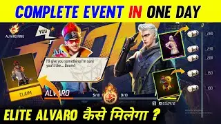How To Complete Alvaro Awakening Event | Free Fire New Event | Unlimited Boom Boom Token