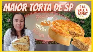 Padaria Bombou com uma Torta Gigante – Fatia de 1KG - Padaria Nova Império