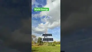World Energy Wind Turbine Вітрогенератор #інвертор #генератор #solarconverter #diy #акумулятор
