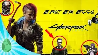 49 easter eggs et secrets dans CYBERPUNK 2077 (The Witcher 3, Matrix, Portal, Half-Life...)