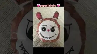 #labubucraft#labubupaper              #Diy labubu squishy #labubu#craft#viral#craft💗💗