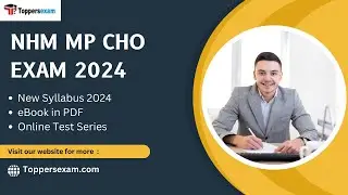 NHM MP CHO New Syllabus 2024, eBook in PDF, Online Test Series, Best MCQs