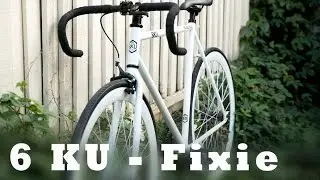 6KU Fixie Evian bike review - Unboxing and Assembly