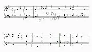 Christe Sanctorum (Christ is the world's light) Last verse reharmonization by John Ross
