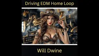 Driving Electronic Dance music / Steampunk / &ldquo;Driving EDM Home Loop &ldquo; Will Dwine /  flashing lights