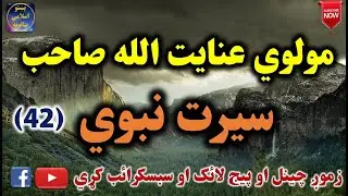 Mulvi Enayatullah Sahib (Vol:98) (42) مولوي عنايت الله صاحب - سيرت نبوي