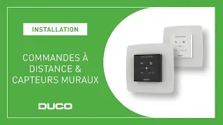 Installation - Commandes à distance & capteurs muraux