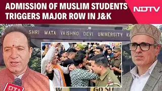 Jammu And Kashmir News | Row Erupts Over Muslim Students' Admission In Vaishno Devi College