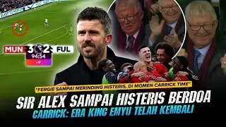 MIRACLE FERGIE TIME IS BACK!! Reaksi Heboh SIR ALEX Saat CARRICK Buat Keajaiban di Laga MU vs Fulham