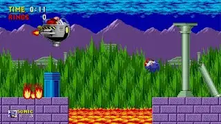 Sonic The Hedgehog Marble Zone Boss 
