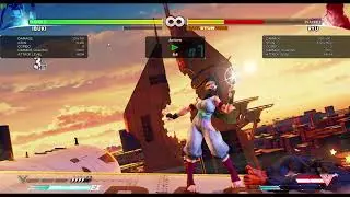 SF5 Ibuki: Two Reset KO | Fireball Punish