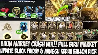 BIKIN MARKET CRASH FULL BIRU!! UPDATE BLACK FRIDAY EVENT BALLON DIOR MINGGU KEDUA FC MOBILE 25