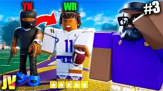 Signing a 5⭐ YN to My NEW High School Football Team | Roblox