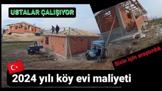 2024 KÖY EVİ MALİYETİNİ SORDUK 🇹🇷turkey village life #naturalvillagelife#dorfleben