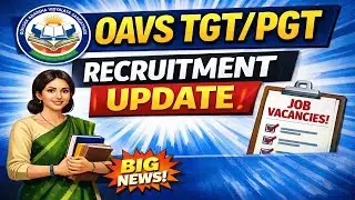 OAVS RECRUITMENT BAD NEWS || RTI REPLY || UPCOMING RECRUITMENT || VACANCY POSITION ||
