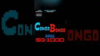 Congo Bongo Sega SG-1000 #retrogaming #sega #retro #gameplay