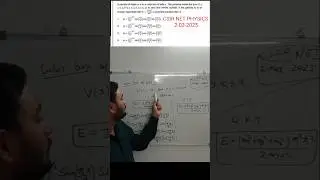 CSIR NET PHYSICS 2025 || Quantum Mechanics  👌👌😎😎❣️❣️😎😎 #shorts #csirnetphysics