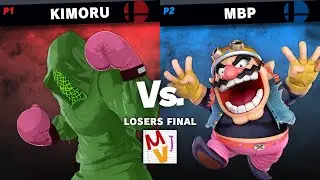 Moi J'y Vais S1 #11 - Kimoru (Little Mac) Vs. Mbp (Wario) - Losers Final - SSBU