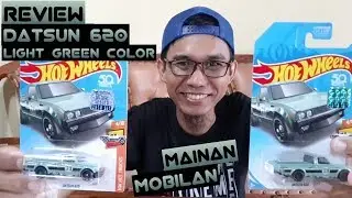 REVIEW DATSUN 620 Light Green Color &ndash; Mainan Mobilan Hot Wheels Ӏ Sobat FHR id