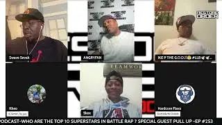 PART 2 RESTORE PODCAST-WHO IS A SUPERSTAR IN BATTLE RAP ? ANGRYFAN PULLS UP TO TALK ABOUT IT