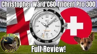 Christopher Ward C60 Trident 300 Pro Automatic Swiss Made Dive Watch Review