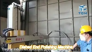 surface automatic grinding and polishing machine pharmaceutical industry metal polishing