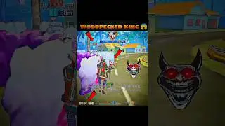 DOUBLE WOODPECKER JUMP SHOT 😱 | ONE TAP OP MOMENT | Free Fire #freefire #Shorts