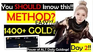MIR4 Master the ALT Method: Easy 1400+ Gold in 1 Day! Again! #mir4 #mir4global #mir4tagalog