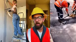 Try Not to Laugh Challenge: Workers&rsquo; Hilarious Construction Gags!
