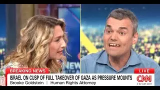 CNN Abby Phillip: John Berman host, Peter Beinart, Crazy Zionist Woman, Bakari Sellers Gaza 8/4/2025