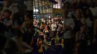 Police and army had to be present for this large crowd gathering