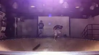 Sean Silveira and Eric Silverman in Dubai for a local FlowRider Contest
