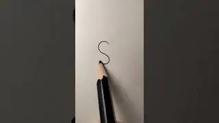 How to draw a Dollar sign💰 from letter S #shorts #drawing #doodle