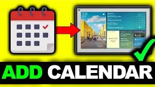 How To Add Calendar Widget To Echo Show 15 - Full Guide!