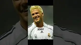 David beckham Evolution