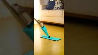 Facilite sua faxina! Mop Spray pr&aacute;tico da Shopee: limpa, seca e d&aacute; brilho. #ShopeeAchados #CasaLimpa