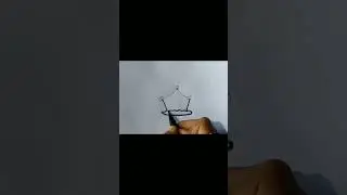 How to draw crown #shorts #creative #satisfy  ..!