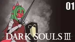 Can a Vtuber Beat DS3!? | Dark Souls 3 co-op [1]