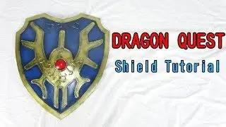 [Dragon Quest XI]Erdwin's shield Tutotiral with Template (Shield of Roto) - How to make cosplay